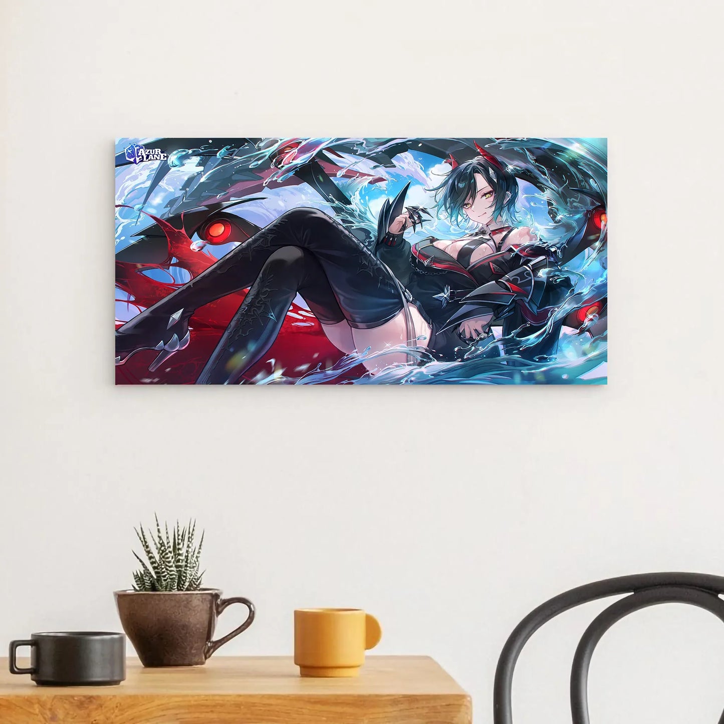 azur-lane-wanddekoration-ullrich-von-hutten-in-the-water-poster-jlr-design-18230 - JLR Design