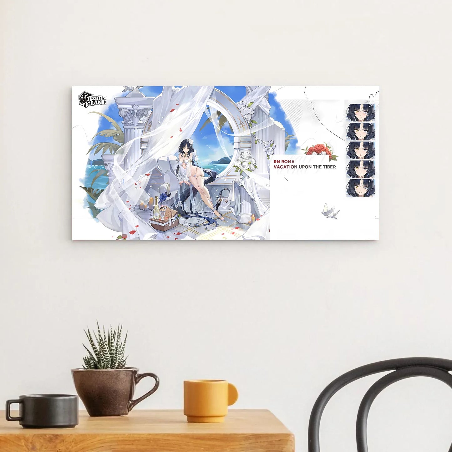azur-lane-wanddekoration-vacation-upon-the-tiber-rn-roma-poster-jlr-design-29401 - JLR Design