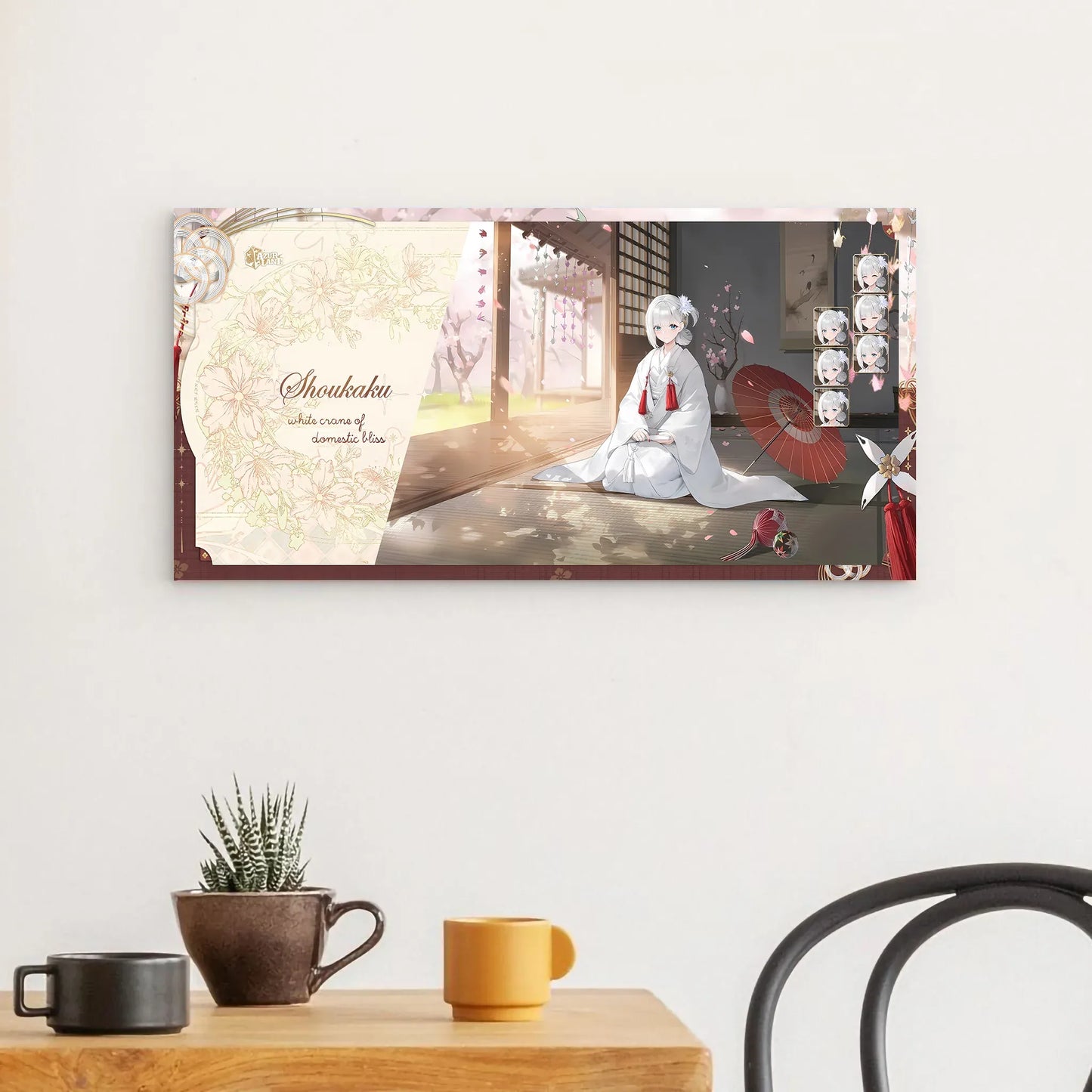 Azur Lane Wanddekoration - White Crane of domestic Bliss Shoukaku Poster JLR Design