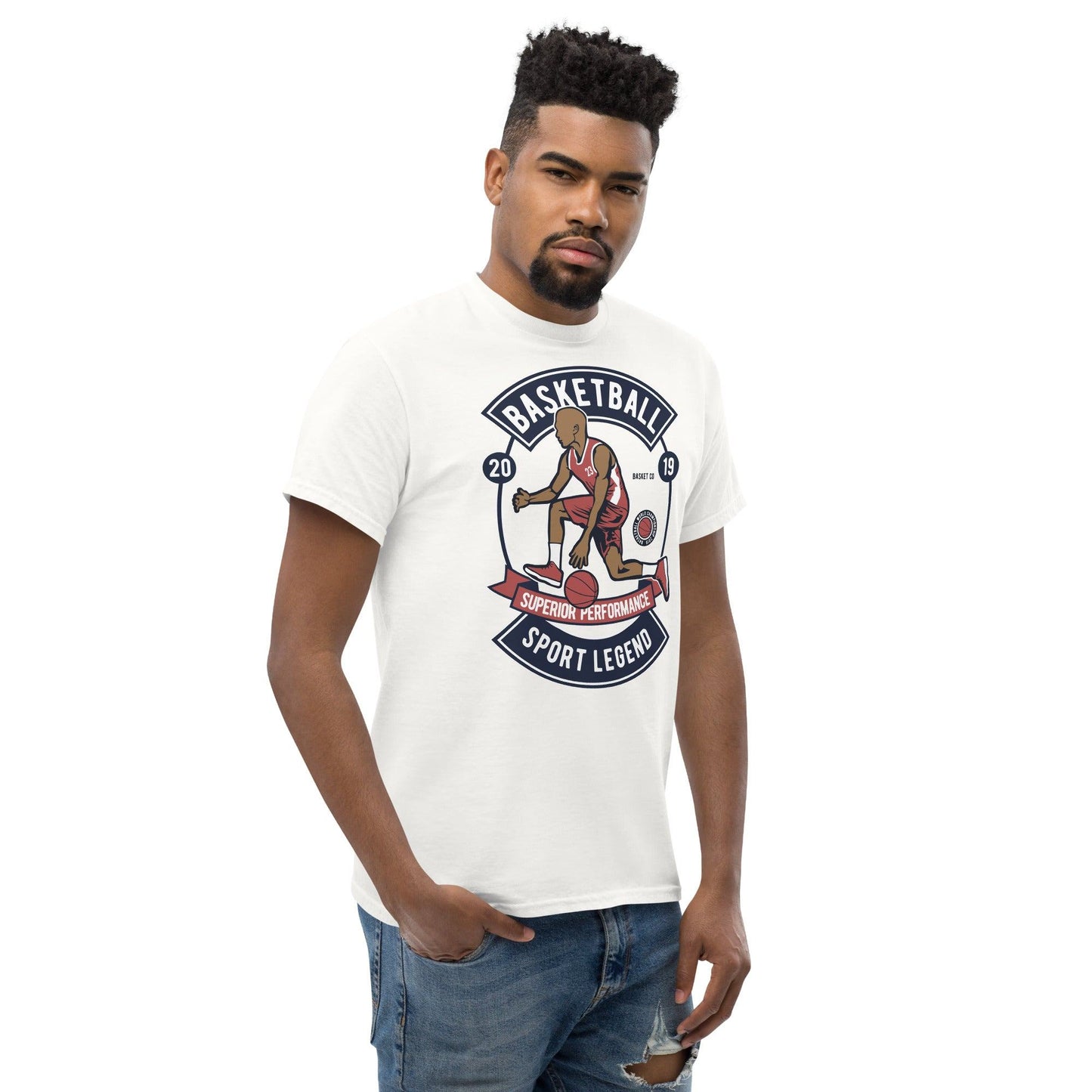 Basketball Sport Legend Herren-T-Shirt T-Shirt JLR Design