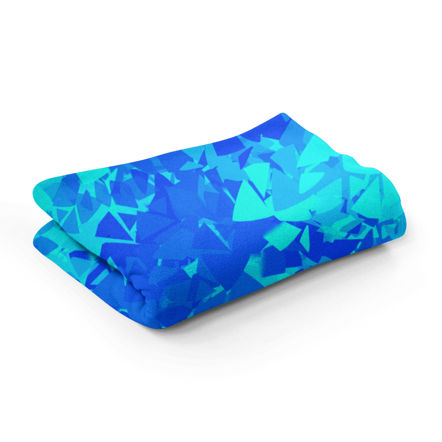 Blaue Kristall Fleece Decke Blanket Basic JLR Design