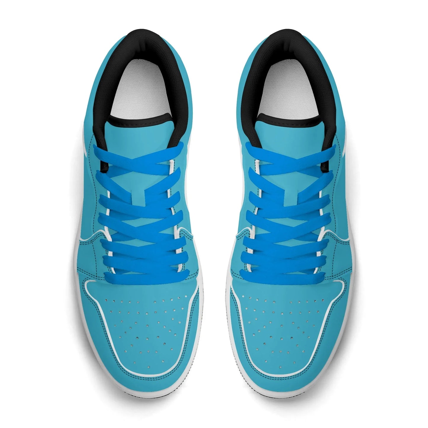 bright-summer-sky-low-top-leder-sneaker-fur-damen-sneaker-jlr-design-34558 - JLR Design