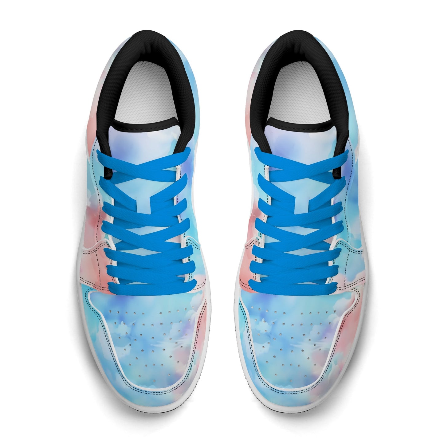Clouds Low Top Leder Sneaker für Damen Sneaker JLR Design