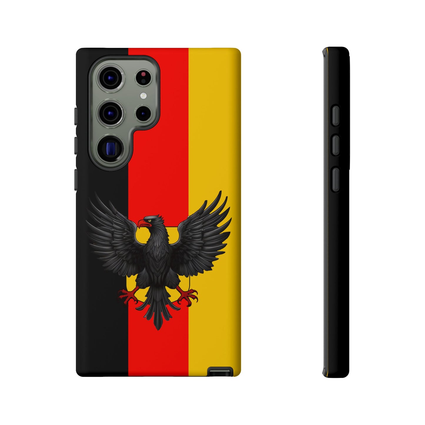 Deutschland Handyhülle für Samsung Galaxy S22/S23/S24 Plus/Ultra Phone Case JLR Design