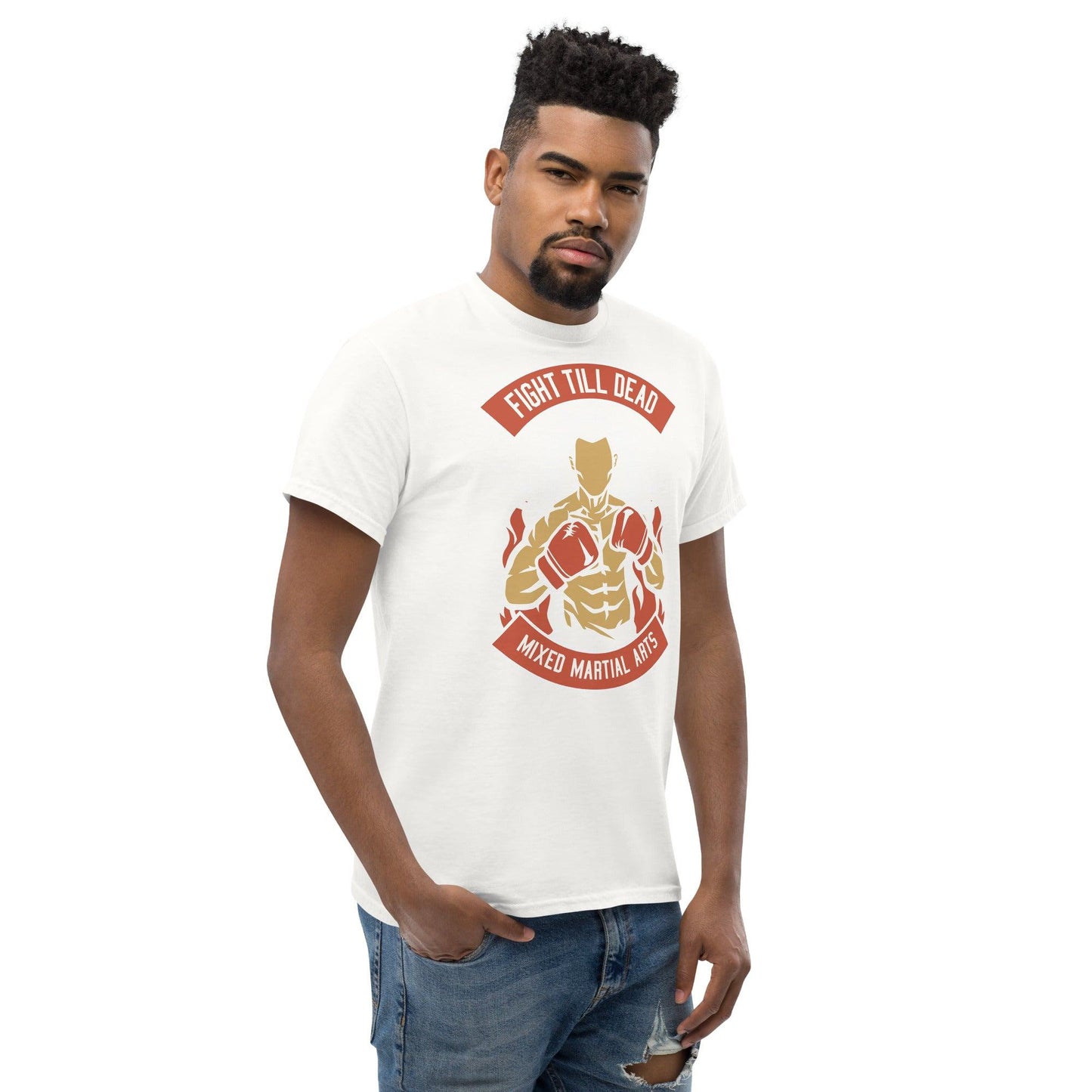 Fight till Dead Herren-T-Shirt T-Shirt JLR Design