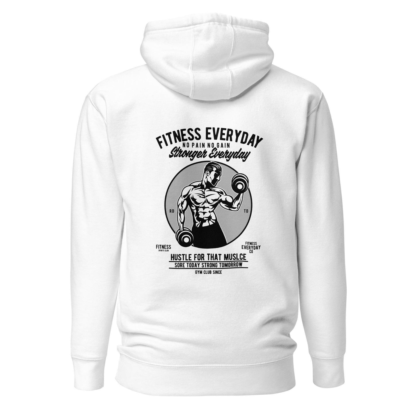 Fitness Everyday Hoodie Hoodie JLR Design