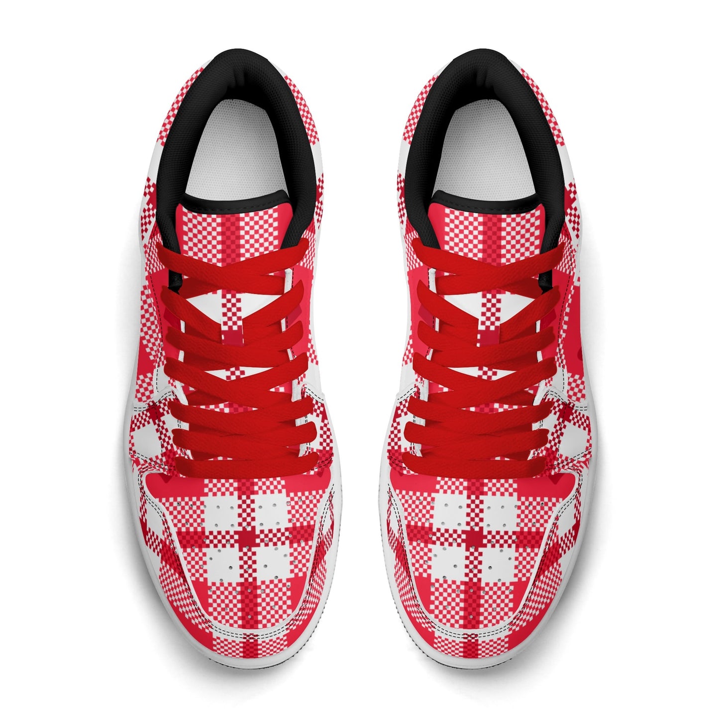 Flanell Heart Low Top Leder Sneaker für Damen Sneaker JLR Design