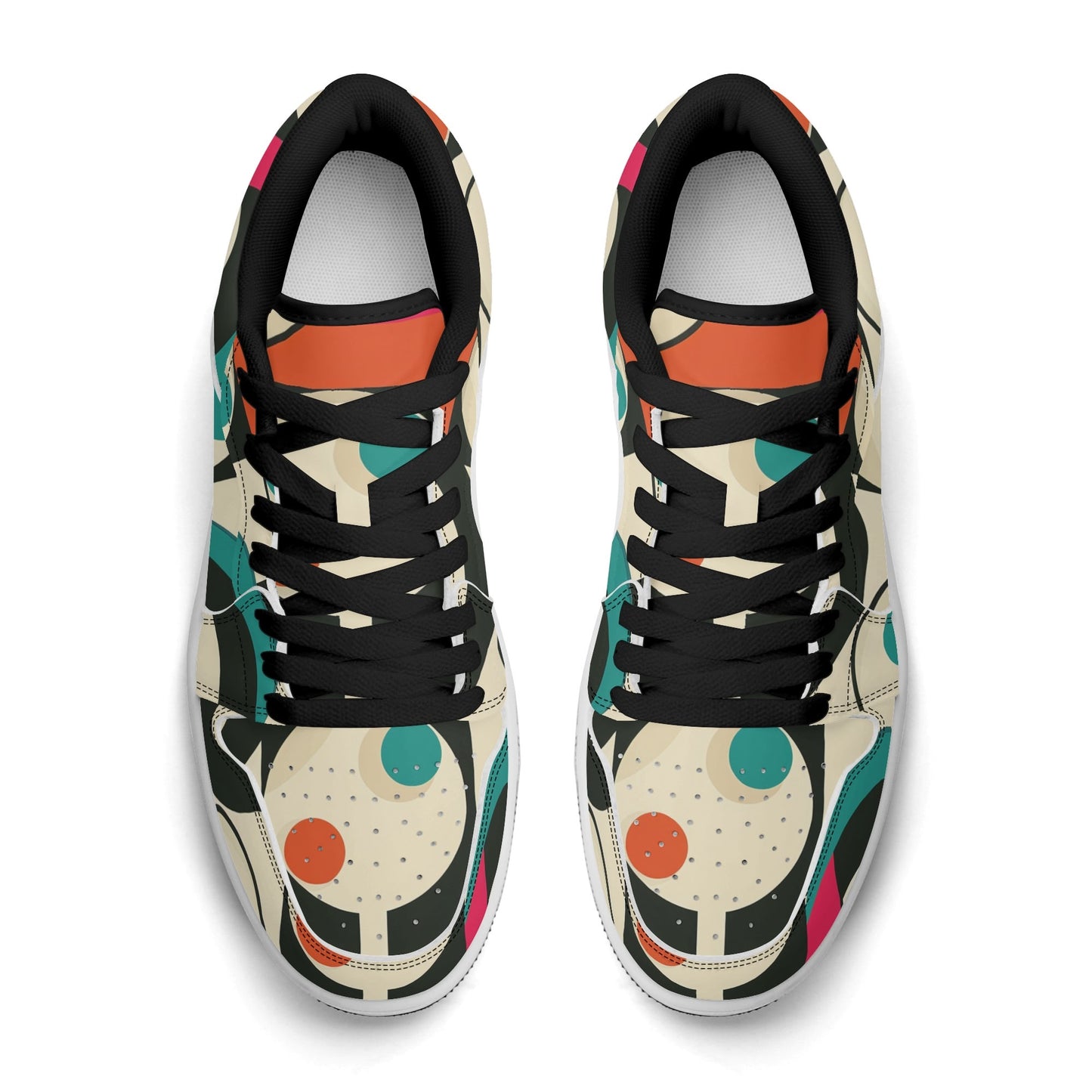Geometry v1 Low Top Leder Sneaker für Damen Sneaker JLR Design