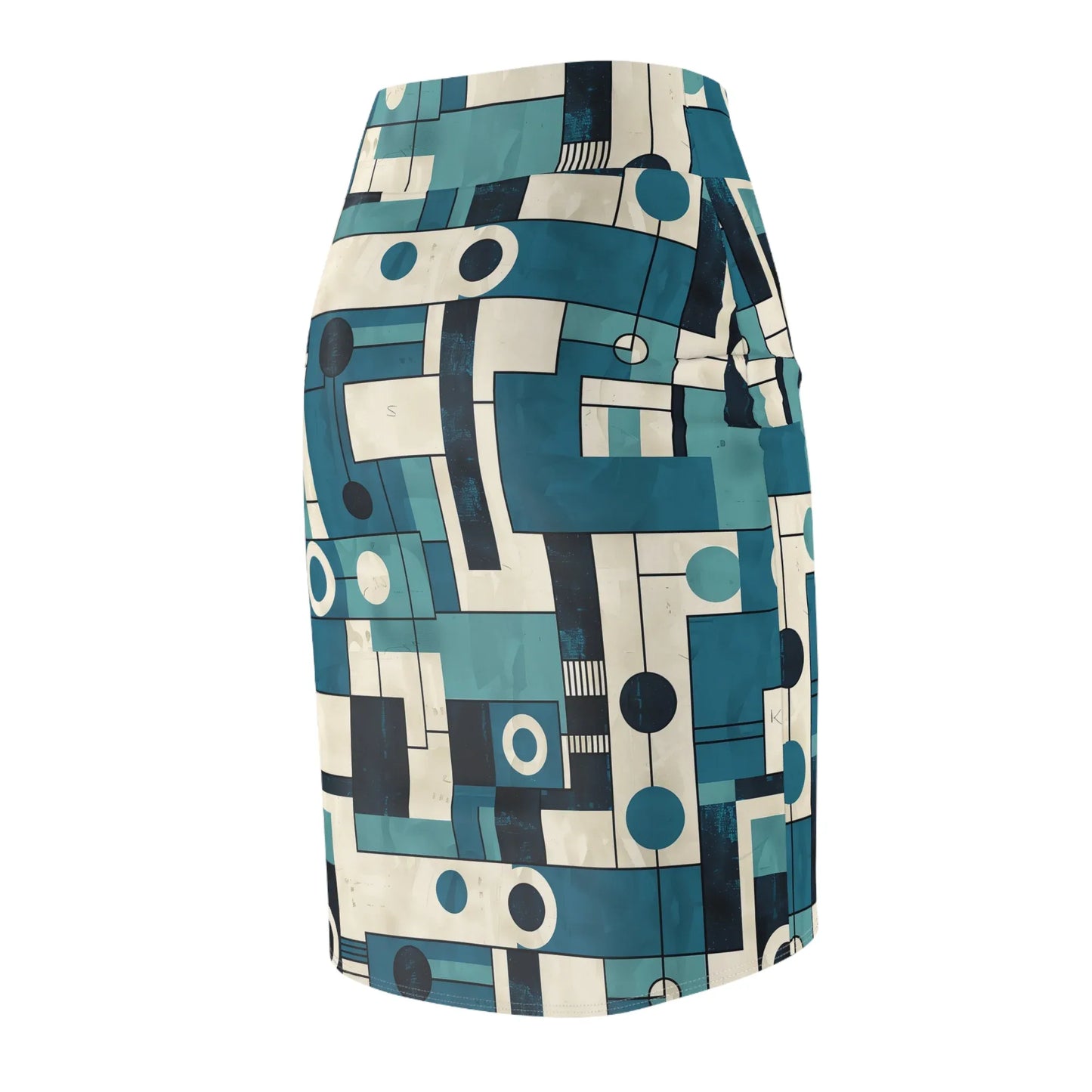 Geometry v5 Bleistiftrock für Damen – Eleganter Mid-Waist Rock mit Stretch-Komfort Bleistiftrock JLR Design