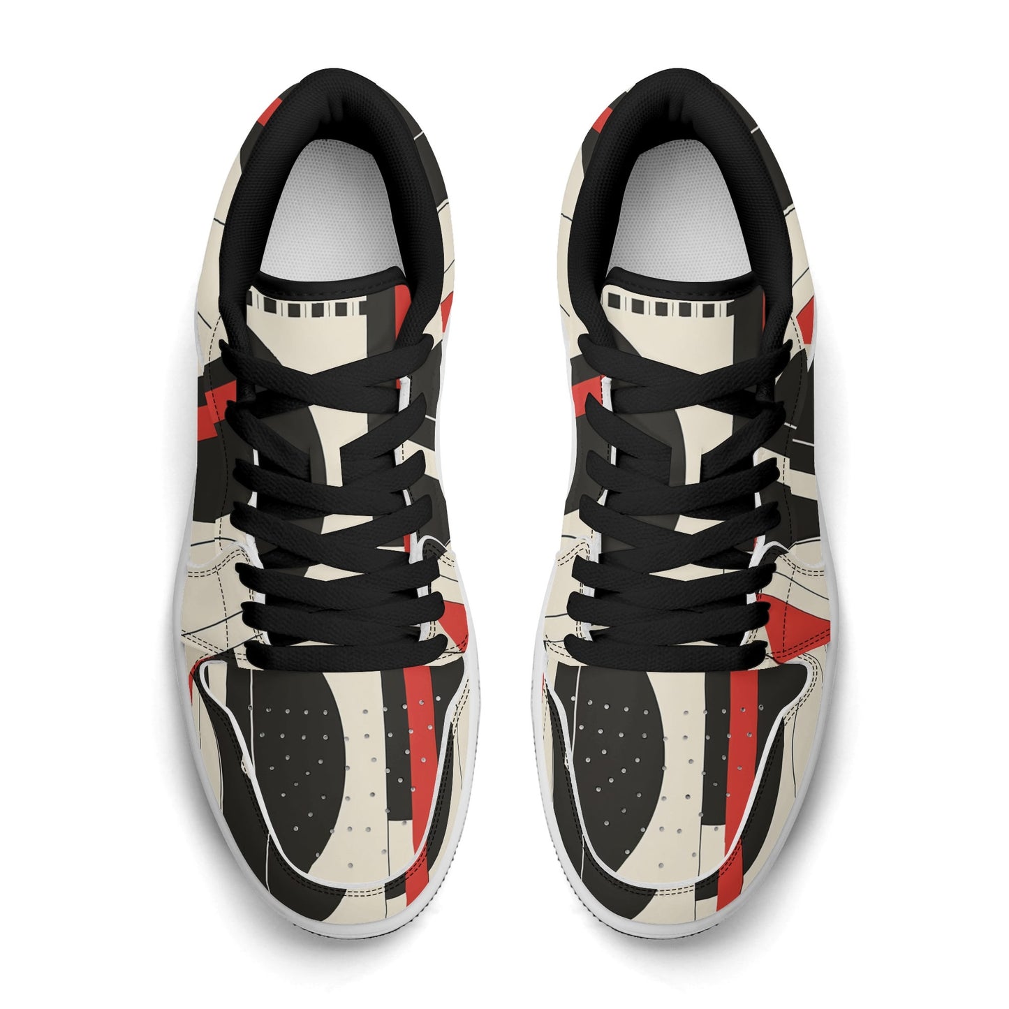 Geometry v5 Low Top Leder Sneaker für Damen Sneaker JLR Design