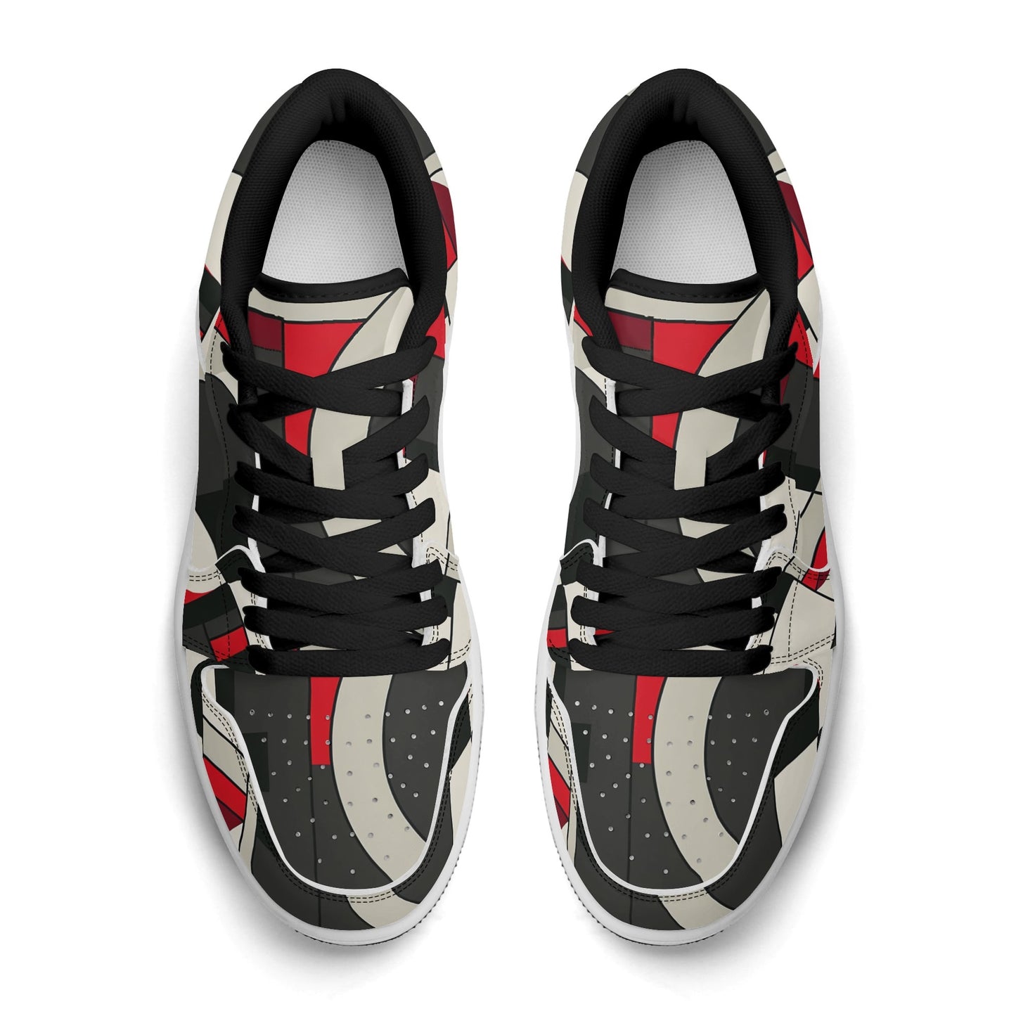 Geometry v6 Low Top Leder Sneaker für Damen Sneaker JLR Design