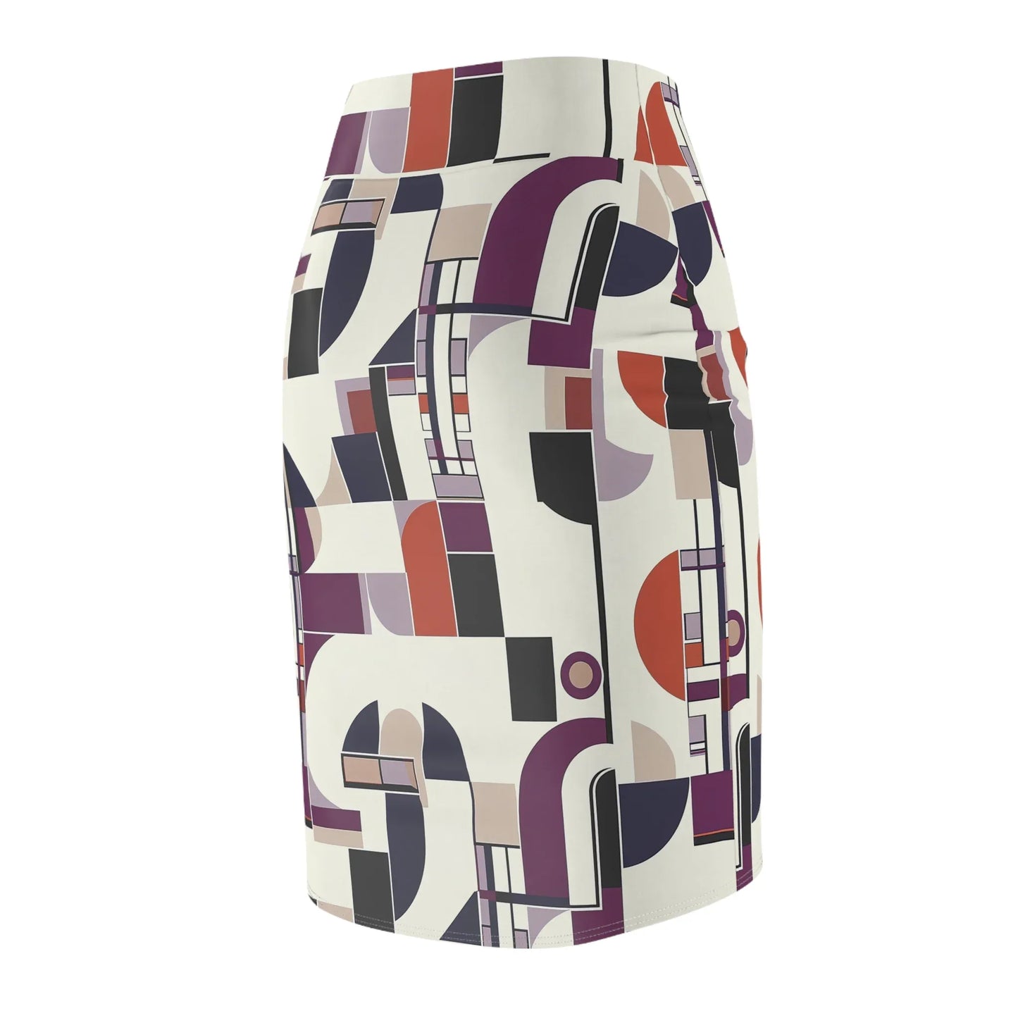 Geometry v7 Bleistiftrock für Damen – Eleganter Mid-Waist Rock mit Stretch-Komfort Bleistiftrock JLR Design