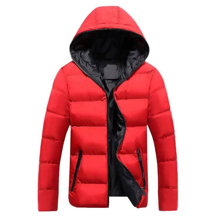 Gepolsterte Winterjacke mit Kapuze Jacke JLR Design