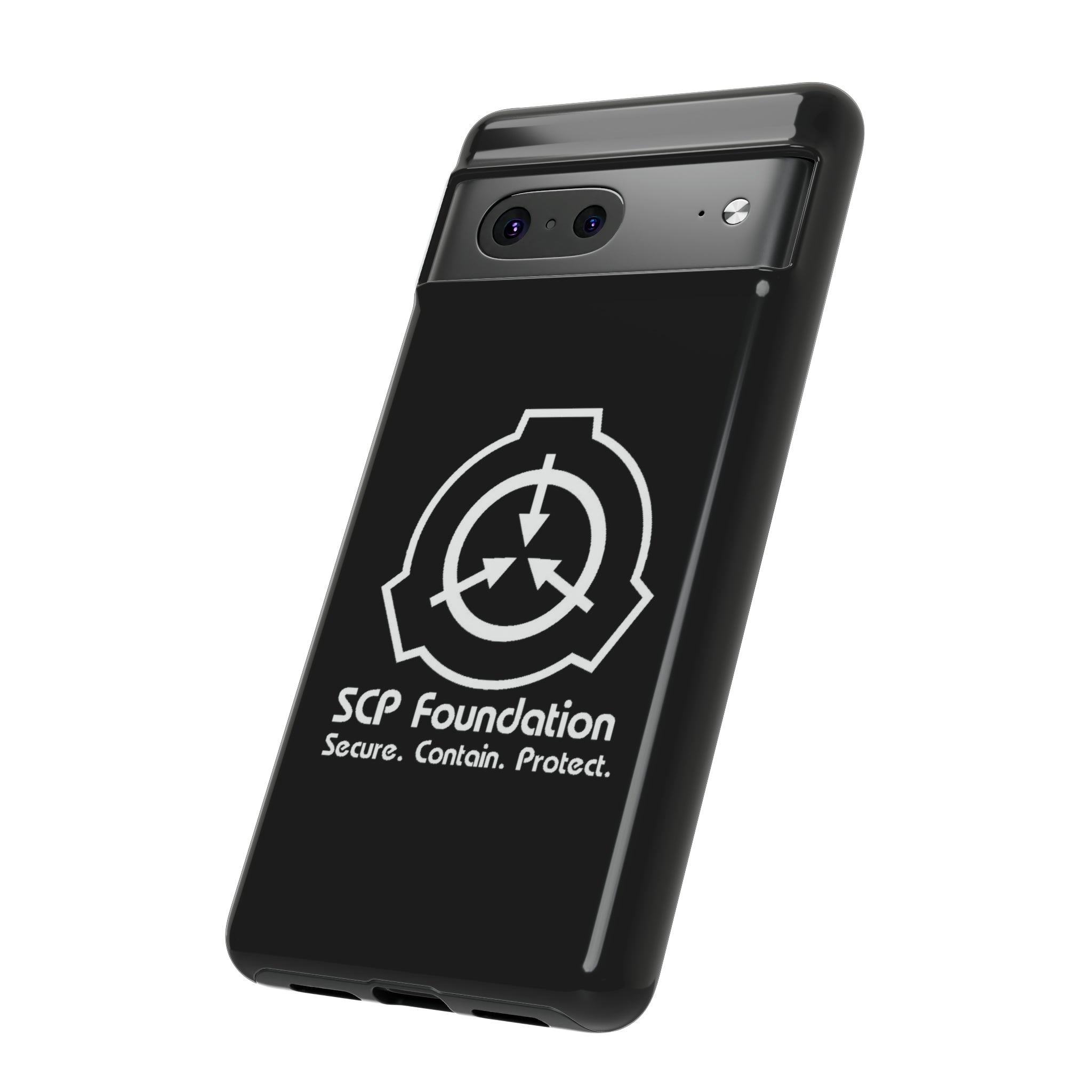 Google Pixel SCP Foundation black phone case – JLR Design