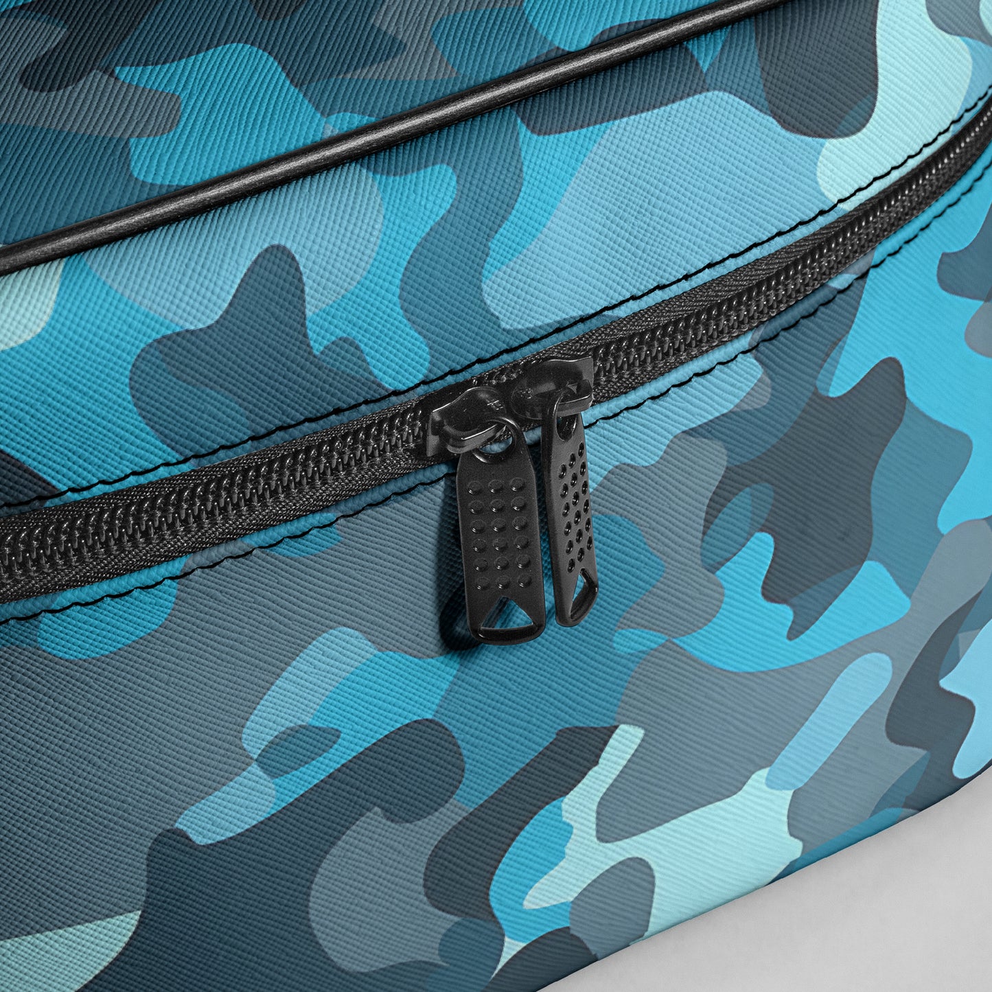 Große Kosmetiktasche - Blue Camouflage v2 Handbags JLR Design