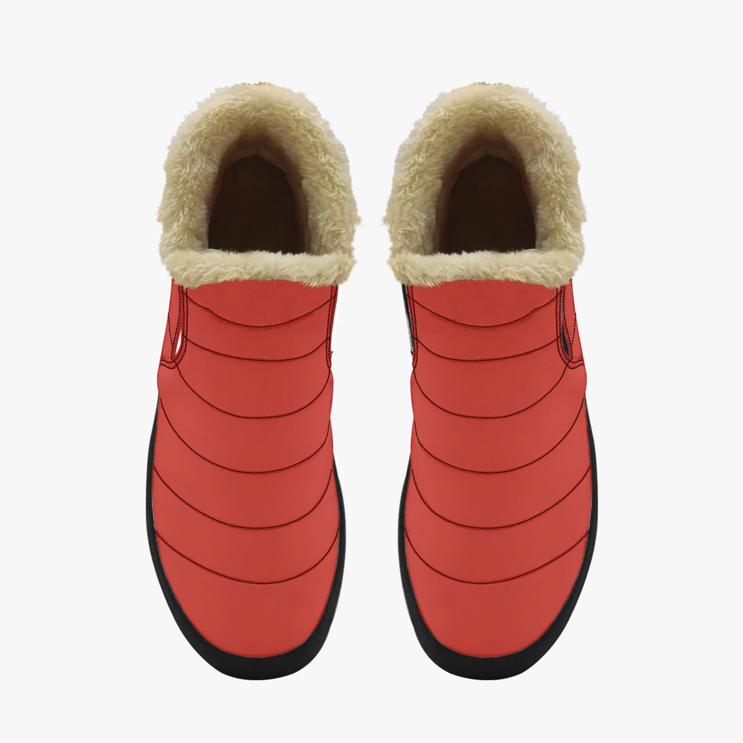 Harley Davidson Red Faux Fur Slipper Slipper JLR Design