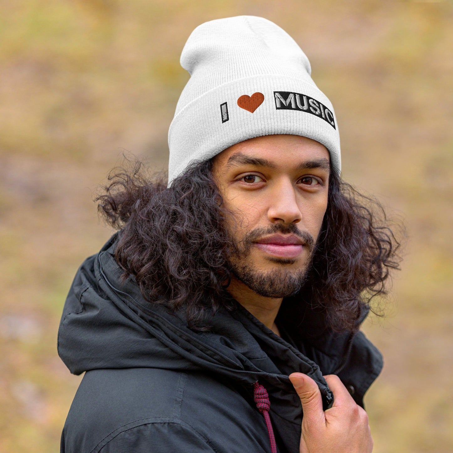 I love Music Beanie Beanie JLR Design