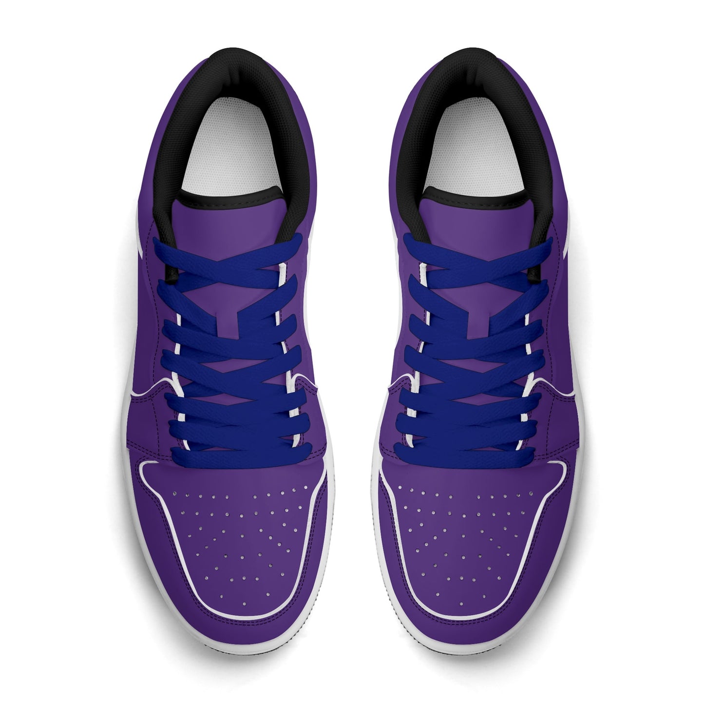 Indigo Low Top Leder Sneaker für Damen Sneaker JLR Design