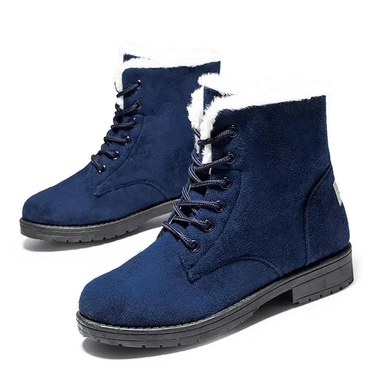 Kuschelige Plüsch-Stiefel für Damen Stiefel JLR Design