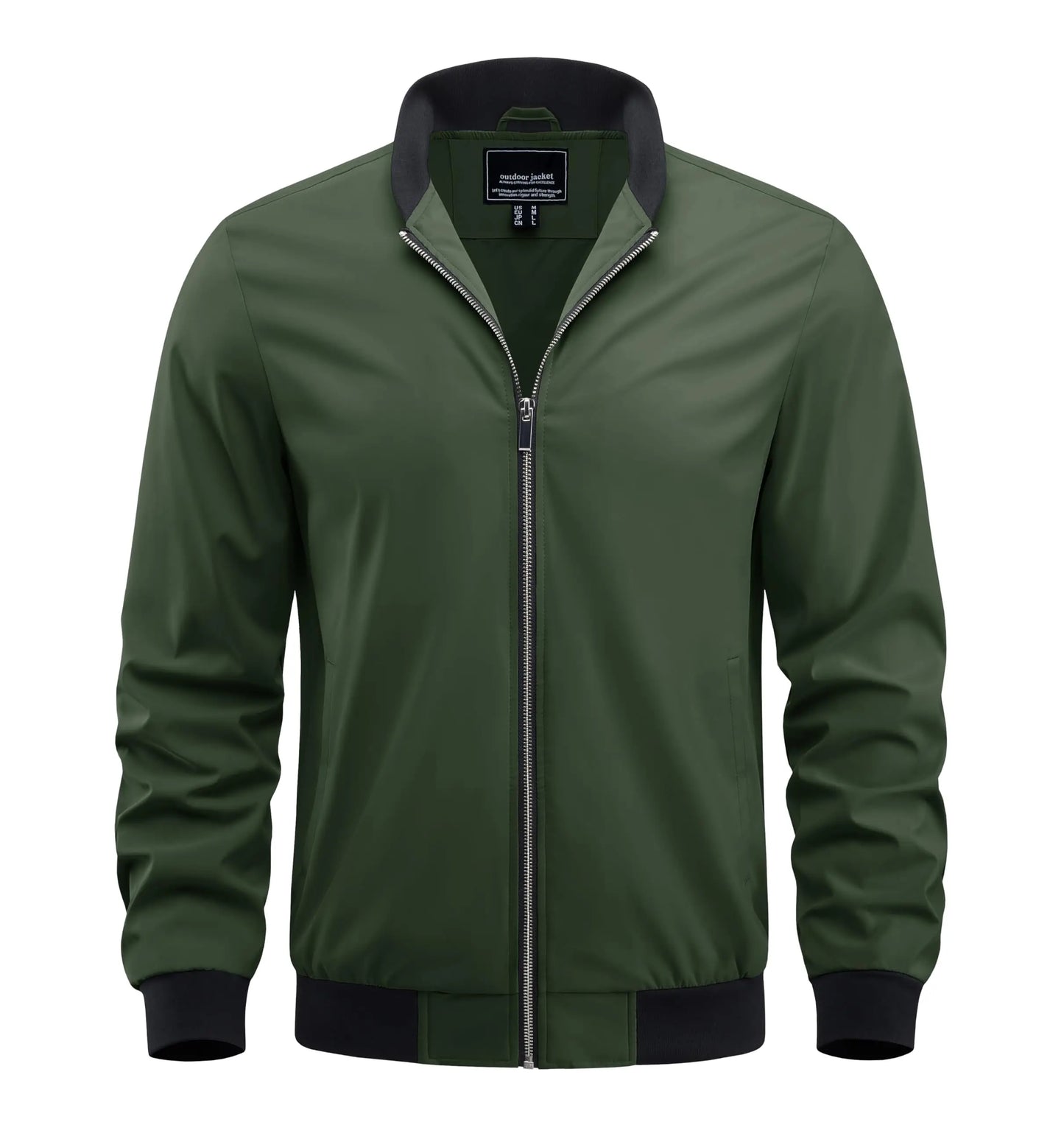 Leichte Herren-Bomberjacke – Lässig und wasserabweisend Bomberjacke JLR Design