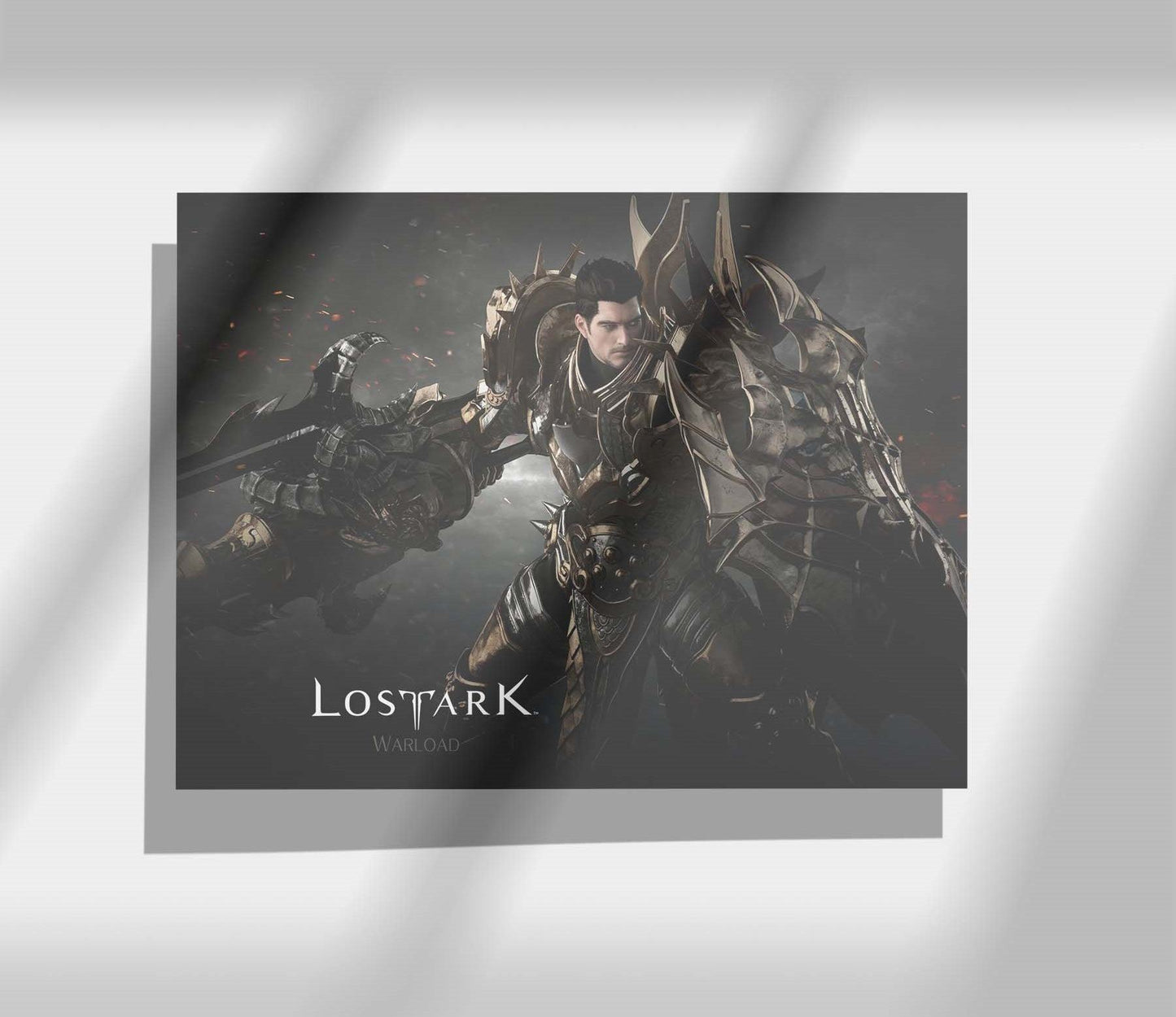 Lost Ark Warlord Metal Poster 40x30cm Poster JLR Design
