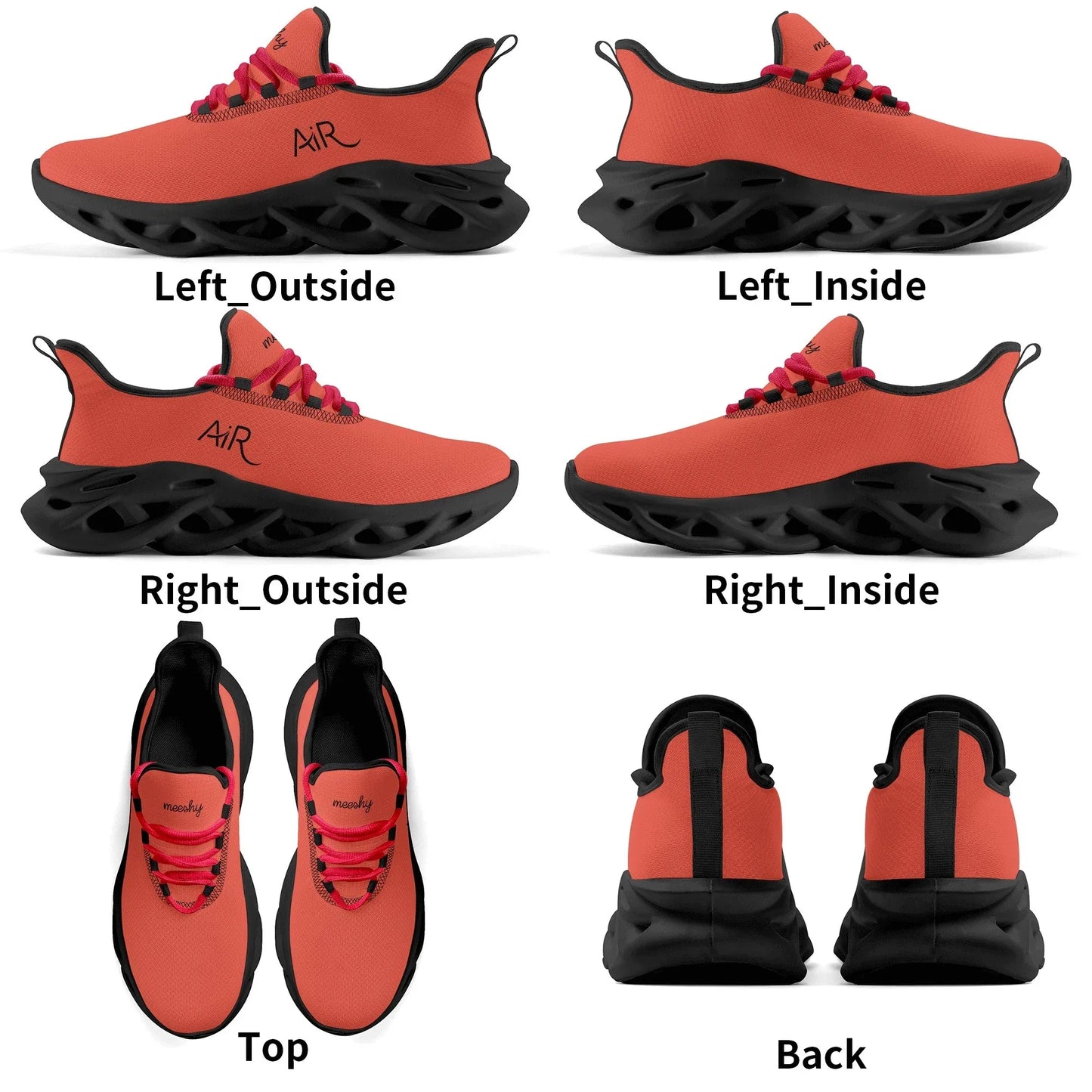 meeshy-air-athletic-sneaker-orange-red-damen-sneaker-jlr-design-18 - JLR Design