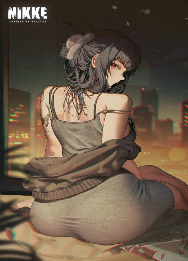 Nikke: Goddess of Victory - D Killer Wife Tischaufsteller Tischaufsteller JLR Design