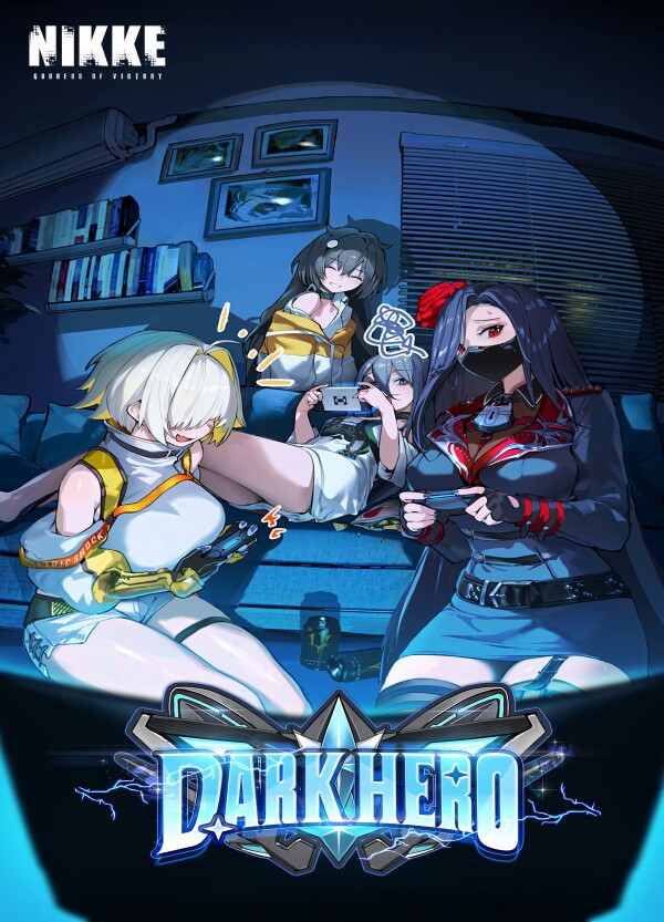 Nikke: Goddess of Victory - Dark Hero Tischaufsteller Tischaufsteller JLR Design