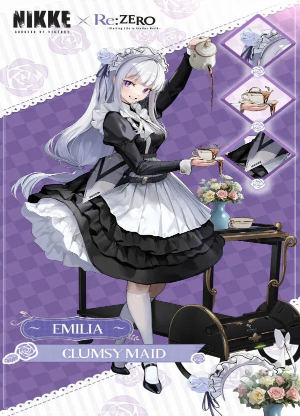 nikke-goddess-of-victory-emilia-clumsy-maid-tischaufsteller-tischaufsteller-jlr-design-14166 - JLR Design