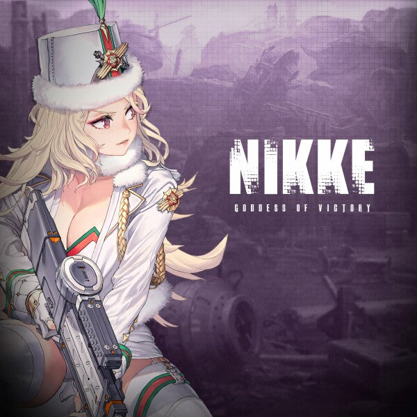 Nikke: Goddess of Victory - Ludmilla posing Tischaufsteller Tischaufsteller JLR Design