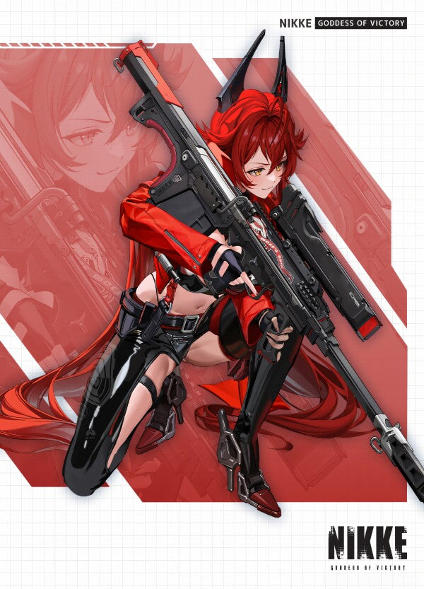 Nikke: Goddess of Victory - Red Hood Tischaufsteller Tischaufsteller JLR Design