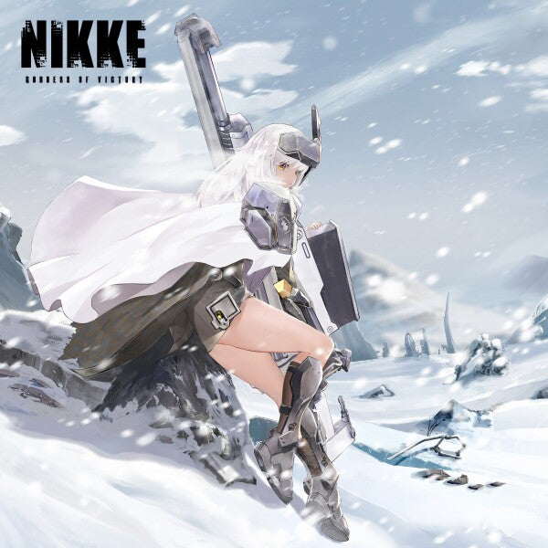 Nikke: Goddess of Victory - Snow White in Schneelandschaft Tischaufsteller Tischaufsteller JLR Design