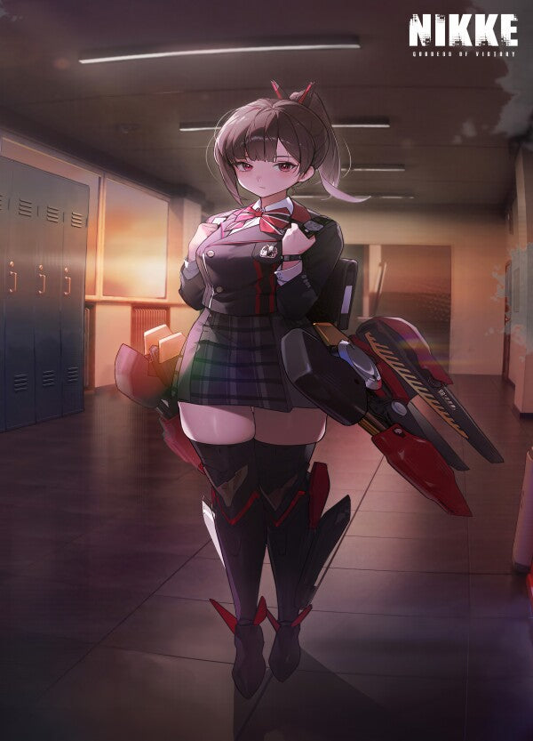 Nikke: Goddess of Victory - Zwei's Schultag Tischaufsteller Tischaufsteller JLR Design