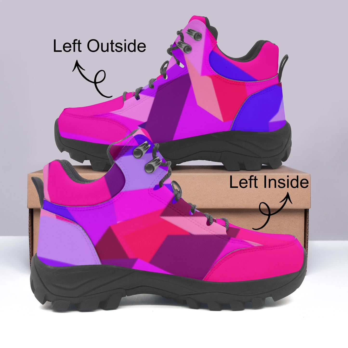 Pink Cube Winter Stiefel Winter Stiefel JLR Design