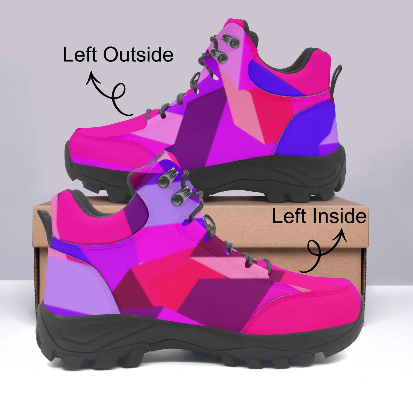 Pink Cube Winter Stiefel Winter Stiefel JLR Design