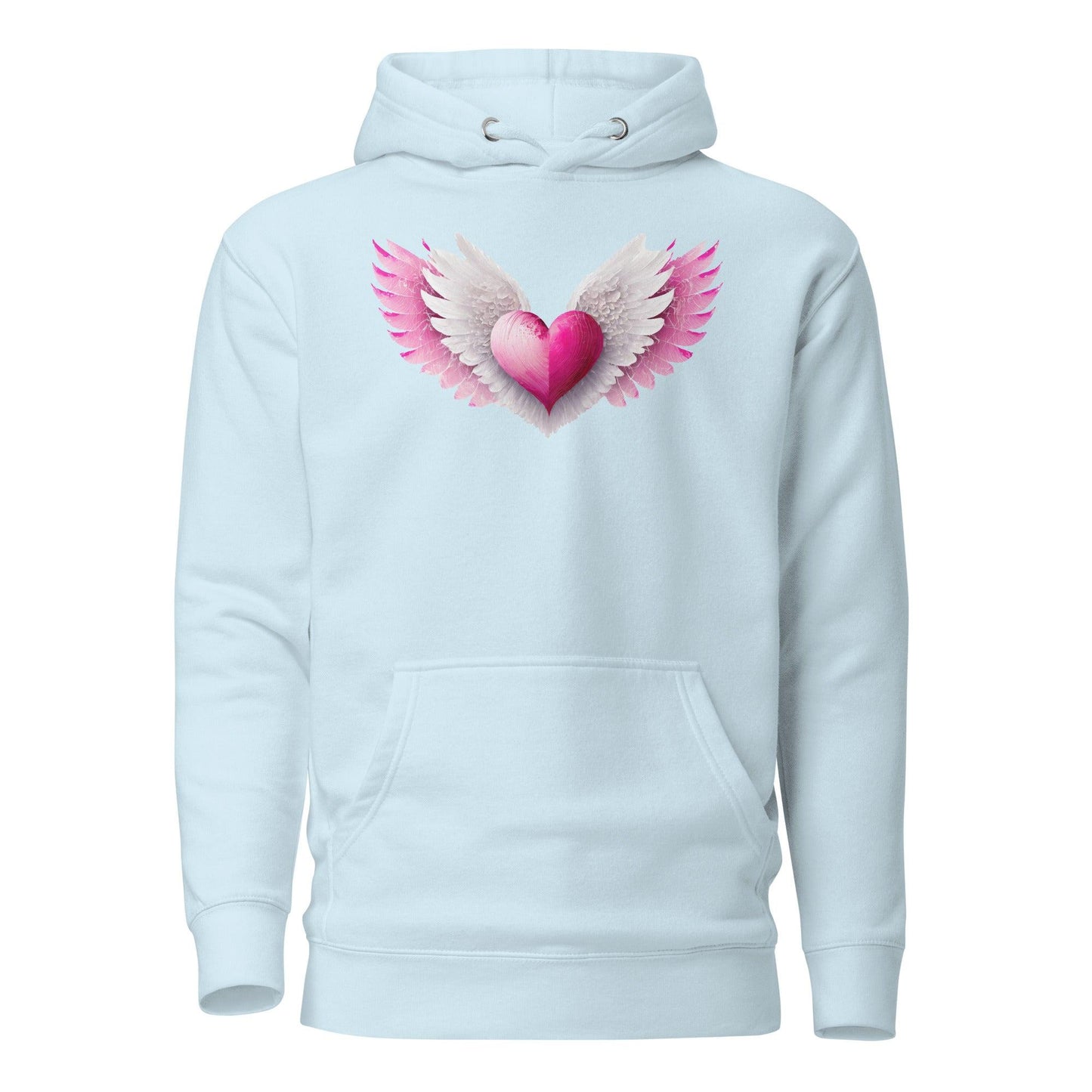 Pink Heart Hoodie Hoodie JLR Design