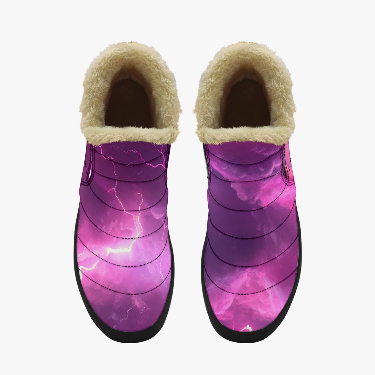 Pink Thunder Faux Fur Slipper Slipper JLR Design