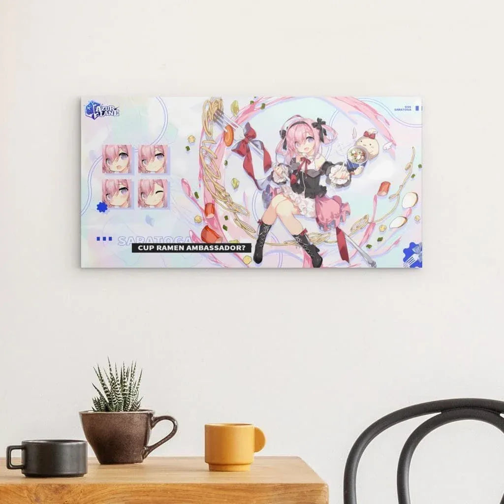 azur-lane-poster-cup-ramen-ambassador-saratoga-poster-jlr-design-50147 - JLR Design