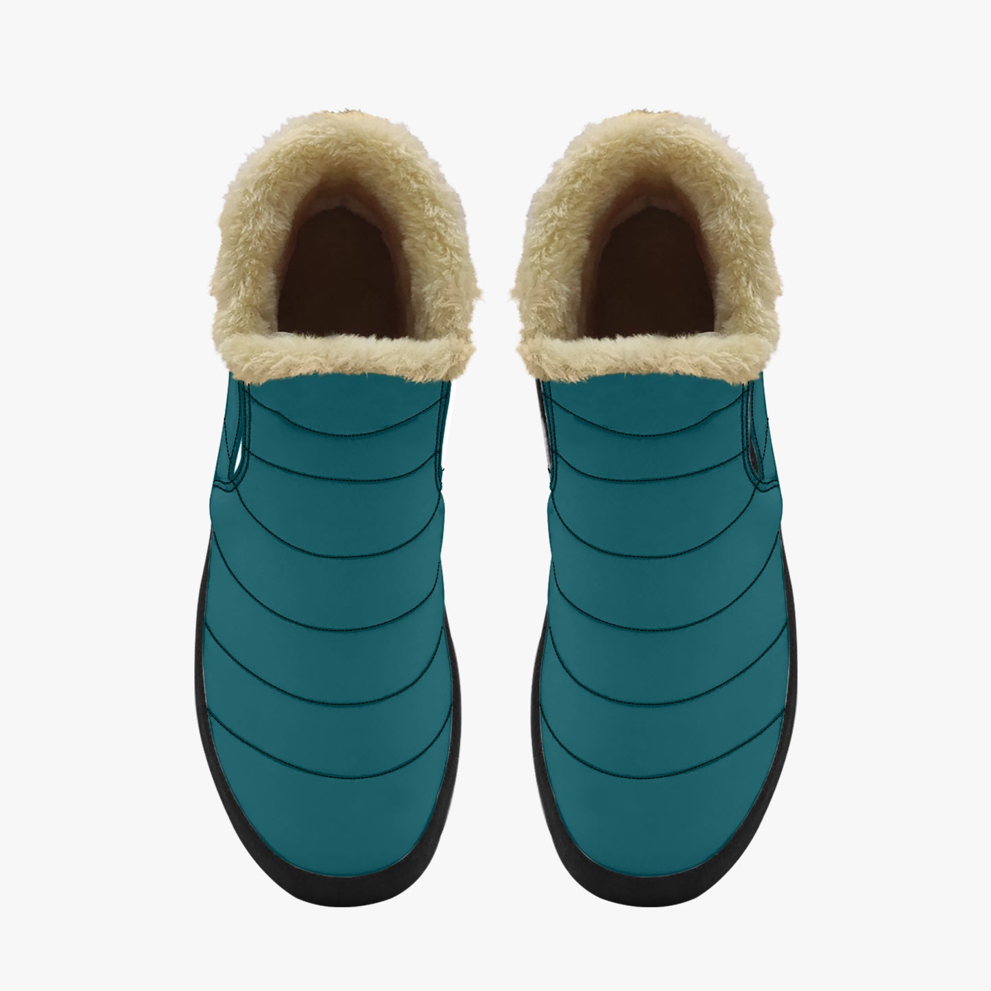 Sherpa Blue Faux Fur Slipper Slipper JLR Design