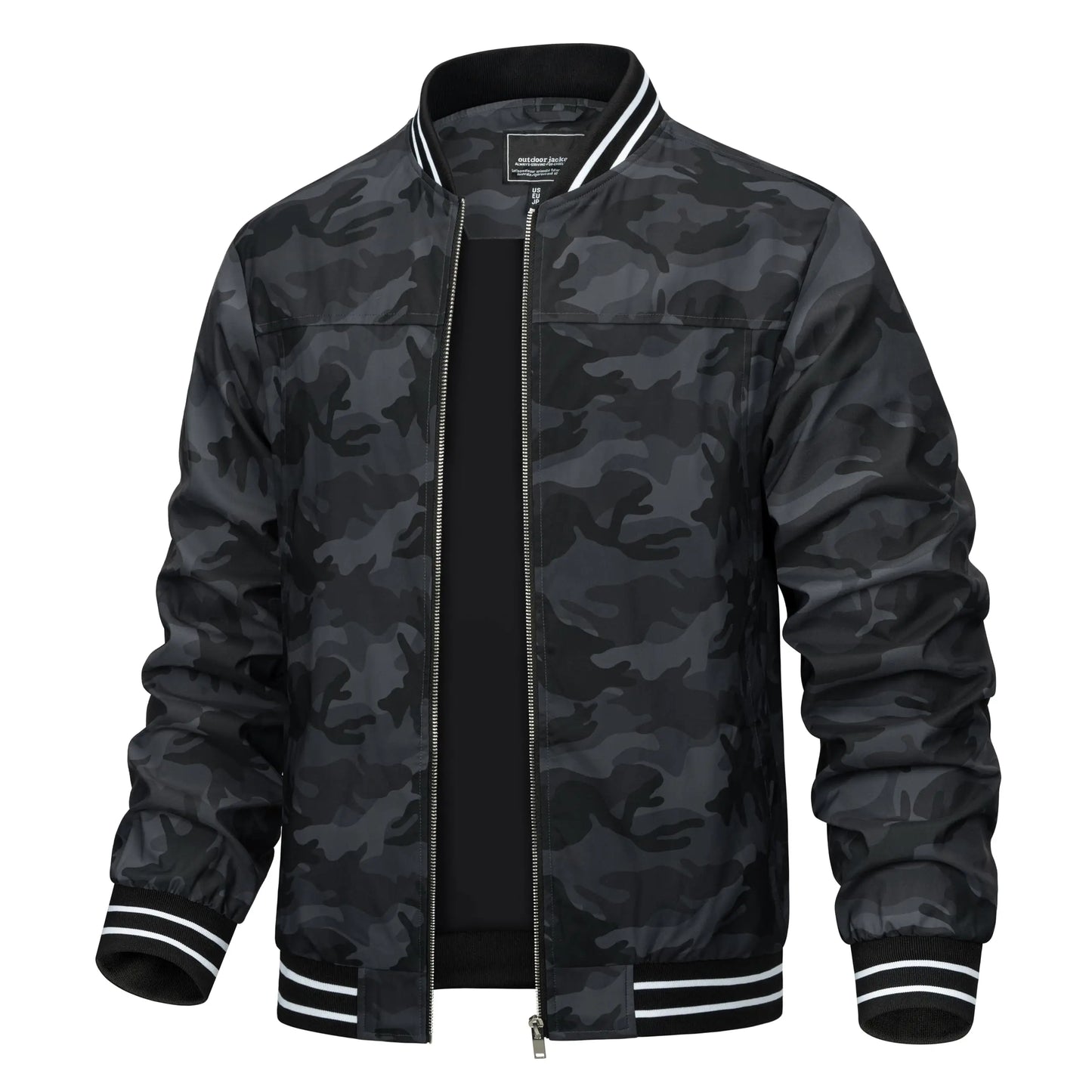 Sportliche Baseball Jacke für alle Gelegenheiten Bomberjacke JLR Design