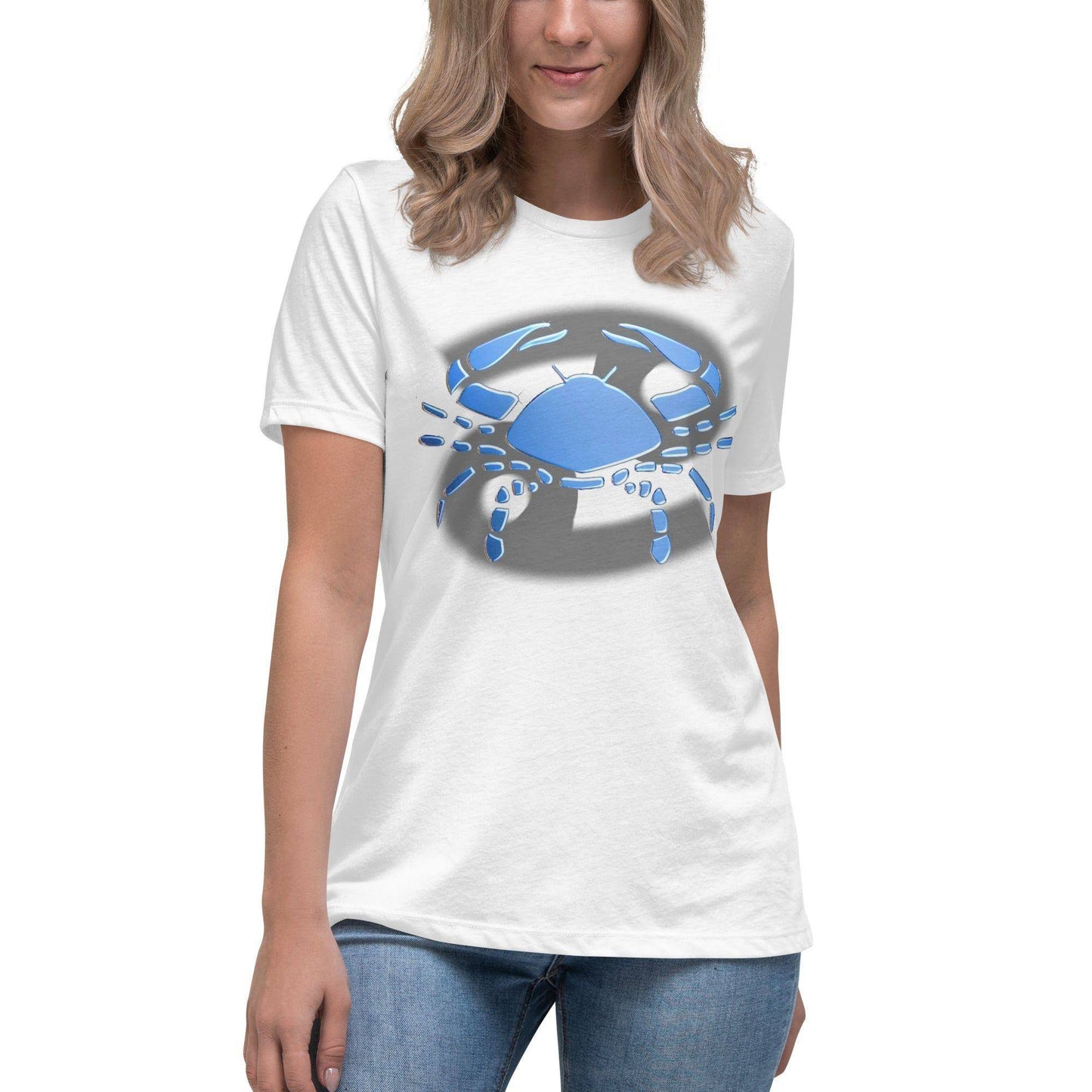 Sternzeichen Krebs Damen-T-Shirt T-Shirt JLR Design