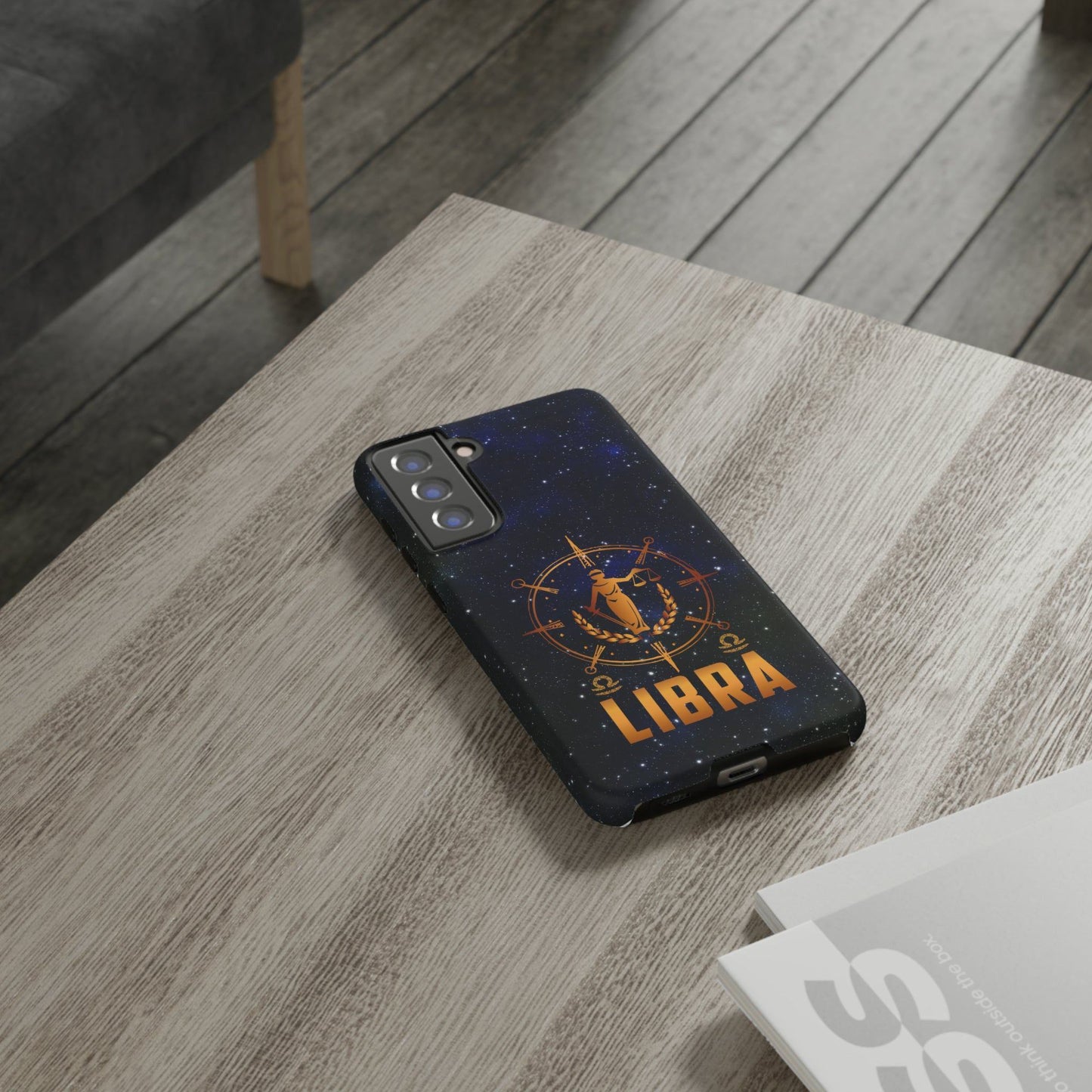Sternzeichen Libra Samsung Galaxy Cover S21 S22 S23 S24 S25 Plus Pro Ultra Phone Case JLR Design