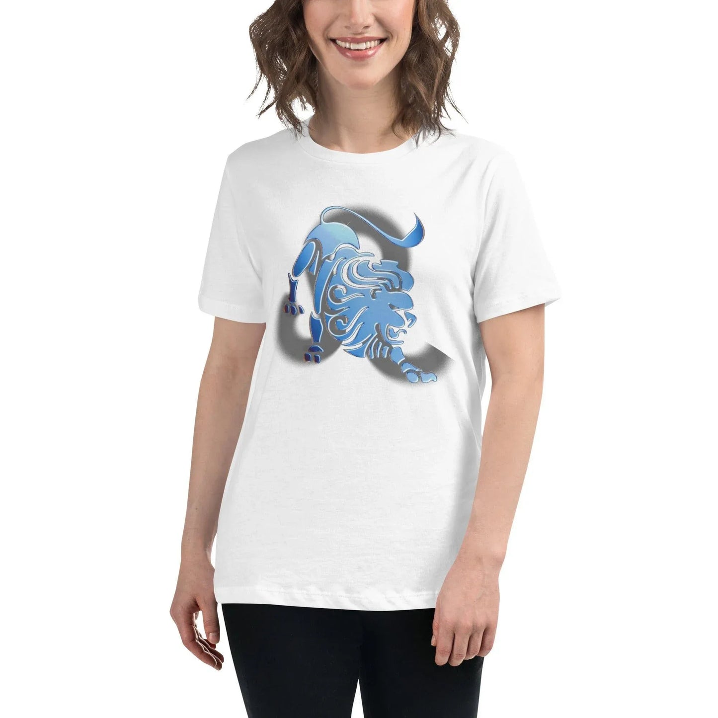 Sternzeichen Löwe Damen-T-Shirt T-Shirt JLR Design