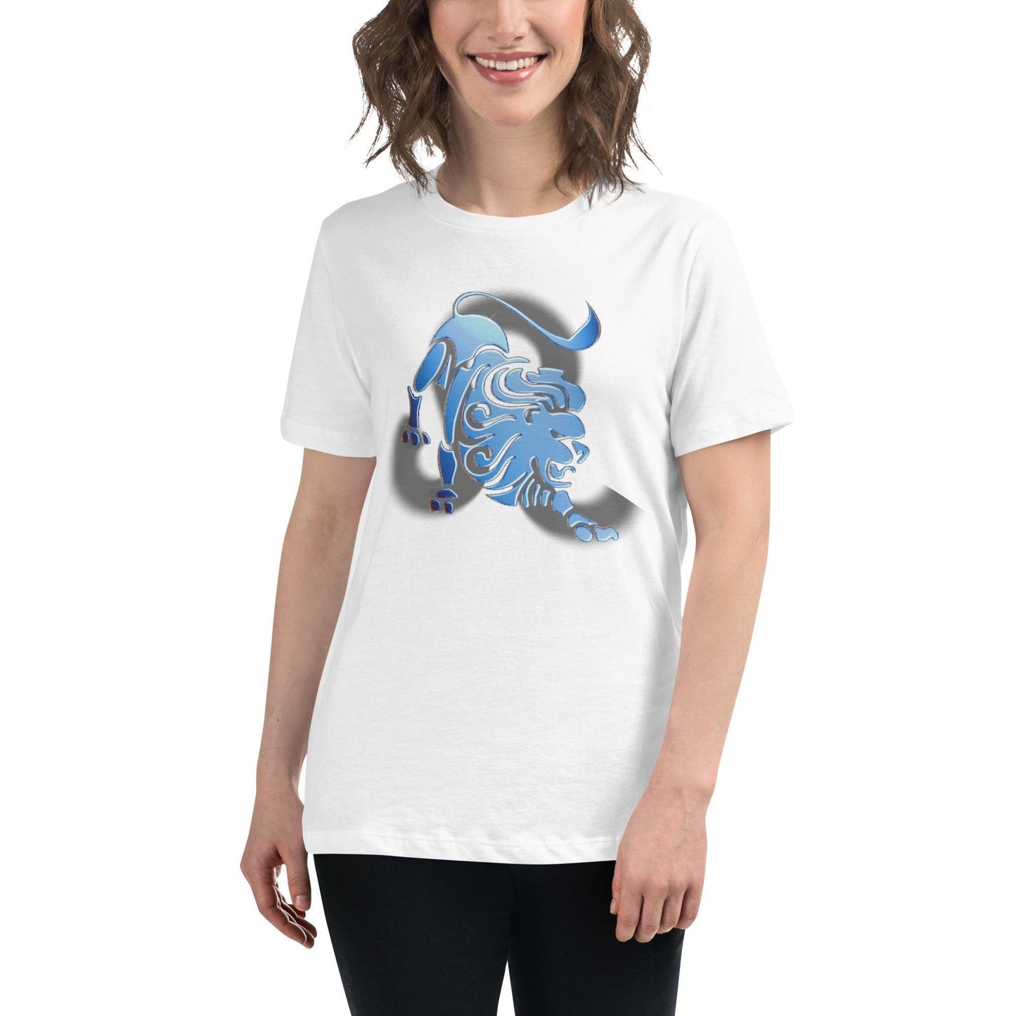 Sternzeichen Löwe Damen-T-Shirt T-Shirt JLR Design