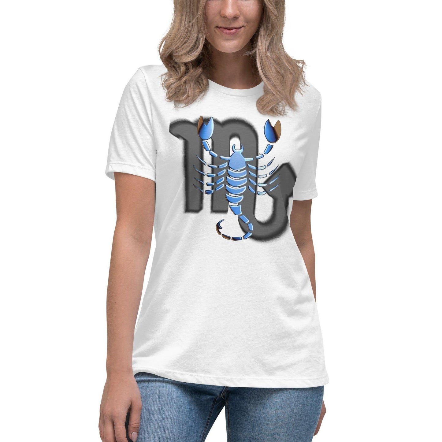 Sternzeichen Skorpion Damen-T-Shirt T-Shirt JLR Design