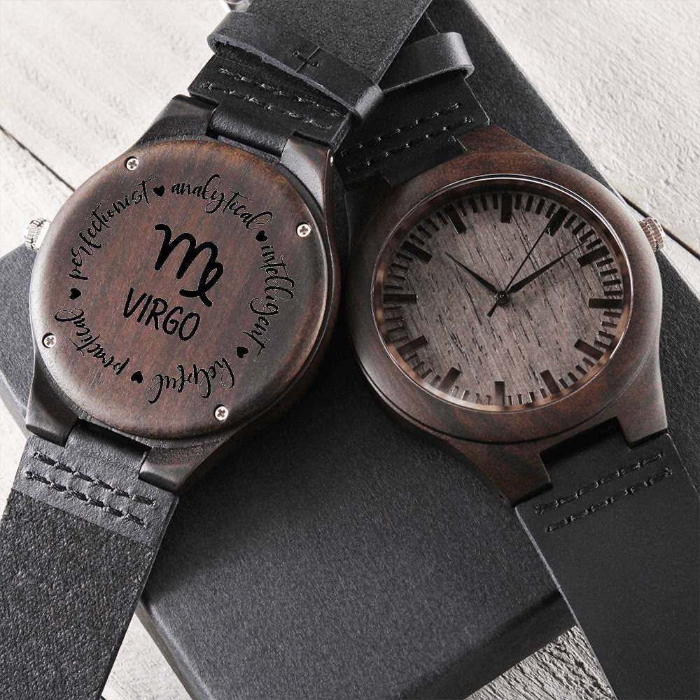 sternzeichen-symbol-jungfrau-holz-armbanduhr-watches-jlr-design-21804 - JLR Design