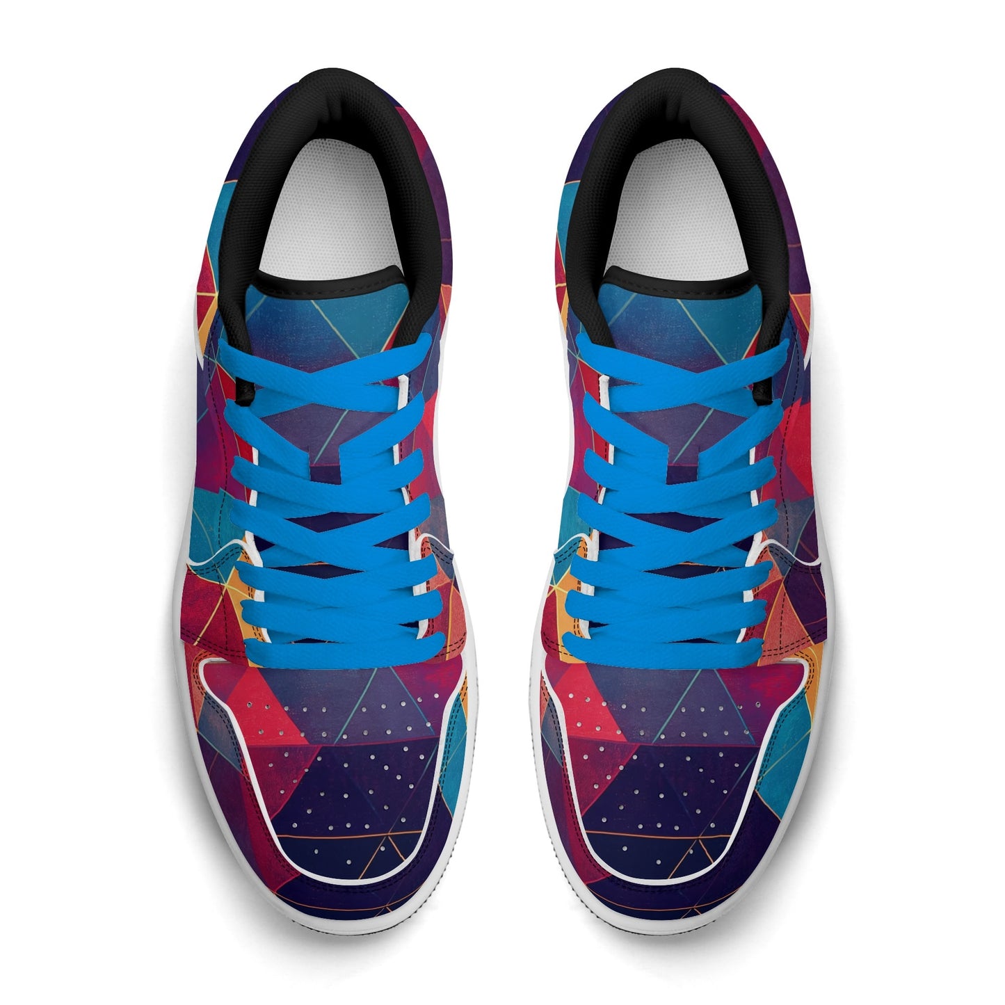 Triangle v2 Low Top Leder Sneaker für Damen Sneaker JLR Design