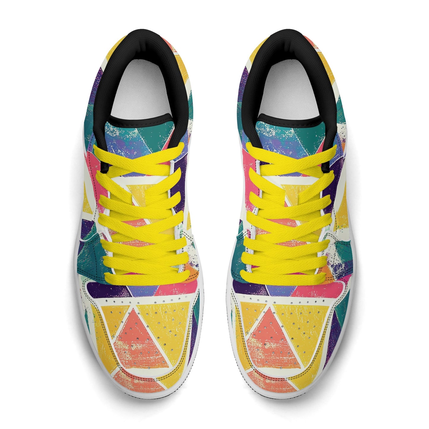Triangle v3 Low Top Leder Sneaker für Damen Sneaker JLR Design