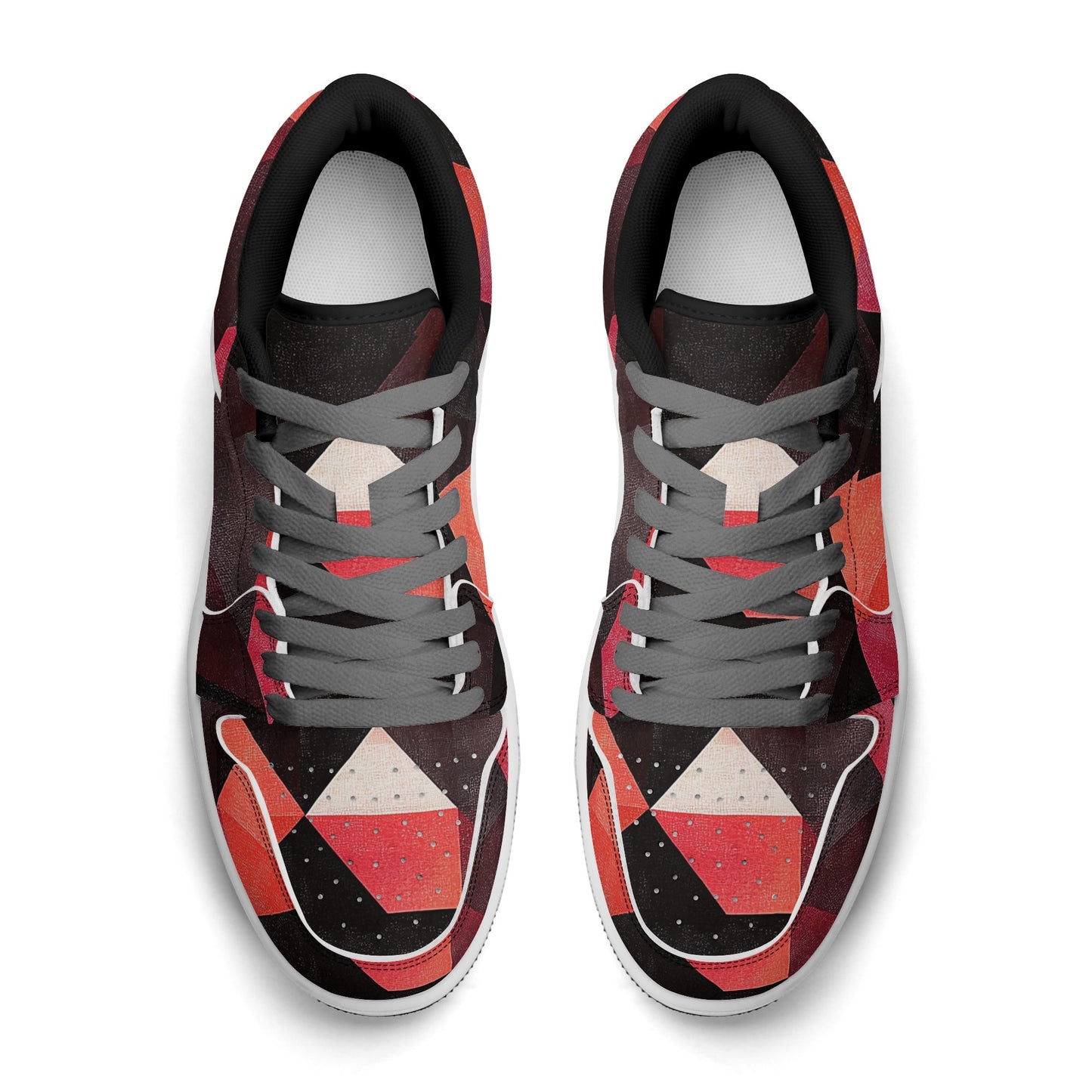 Triangle v6 Low Top Leder Sneaker für Damen Sneaker JLR Design