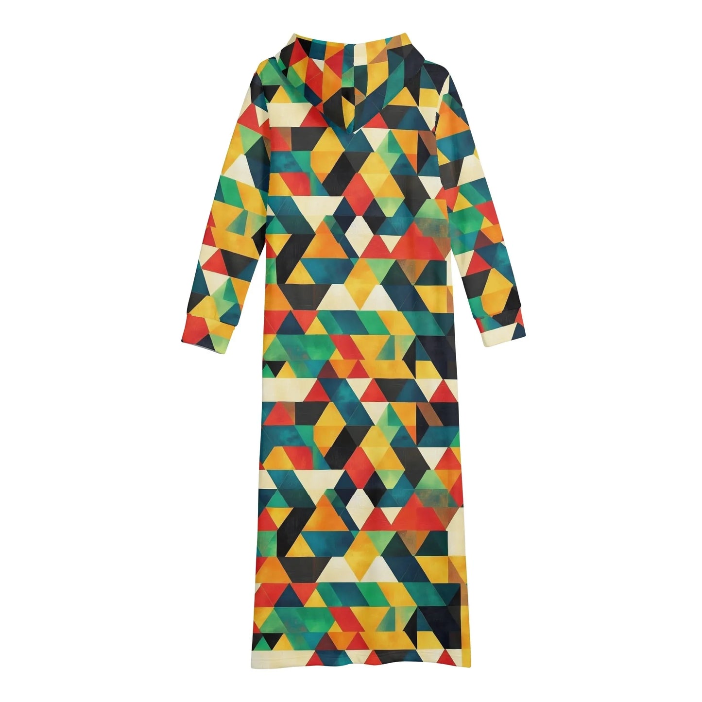 bequemes-leichtes-hoodie-kleid-triangle-v7-hoodiekleid-jlr-design-48295 - JLR Design